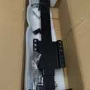 8000 lbs Heavy Duty Trailer Jack, 28.8" Lift, 20-24V Cordless Drill Compatible, for RV, Boat, Yacht & Utility Trailers, with Manual Crank Handle & Weatherproof Cover, Black