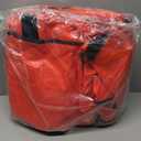 HOMEST Christmas Tree Storage Bag, Fits for 7.5-9 ft Xmas Artificials, Zippered Bag with Reinforced Carrying Handles and Wheels, Red (Bag Only)
