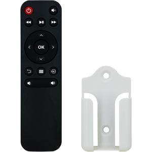 Replacement Remote Control for Vankyo Leisure 510 510W 510PW D30T E30WT 430 430W E30T D30WT HD Portable Movie Video Projector (with Mounting Bracket)