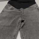Motherhood Maternity Womens Secret Fit Over The Belly Slim Straight Leg Denim Pregnancy Jeans. S