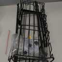 Joqixon Upgraded Extended Length Shower Organizer with Hooks, Rustproof Shampoo Soap Holder, Large Hanging Bathroom Caddy