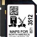 85713512 Latest Version Navigation SD Card Fits 2019-2024 Enclave Encore Envision CT4 CT5 XT6 Escalade Camaro Colorado Corvette Silverado Suburban Acadia Tahoe Canyon Yukon Sierra, USA/CA/MEX Maps