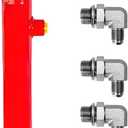 1.5x18 Hydraulic Cylinder 2 Ton Double Acting Welded Hydraulic Cylinder 1.5" Bore x 18" Stroke with 3/8" JIC 37(9/16"-18 Thread) Hydraulic End Connectors Maximum Thrust Force 4410lbs