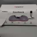 Heated Neck Stretcher with Red Light Therapy, Wireless Cervical Traction Device for TMJ Pain Relief and Shoulder Relaxer, Neck Traction Massager Pillow for Home/Office Used, Grey