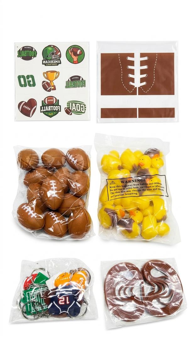 Teyva Daily 75 Pcs Football Party Supplies Rewards