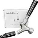 All 304 Stainless Steel Beer Faucet, Draft Beer Tap Kegerator Faucet Beer Keg Tap, Beer Keg Kegerator Nozzl Beer Tap with Well-Pouring, Fits for American Beer Shanks and Kegerator Beer Towers