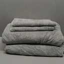 YTYC Towels, 39x78 Inch Oversized Bath Sheets for Adults Luxury Extra Large Bath Towels Sets of 4 Super Soft Shower Towels for Bathroom Microfiber 80% Polyester (Grey,4 Piece)