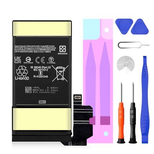 SHENMZ GUKD8 Replacement Battery Compatible with Google Pixel 8 Pro Models GC3VE, G949-00704-01 (1/CP6/52/93) Includes Repair Tools