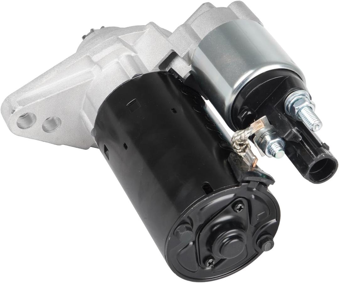 Starter 2.5L (Only for Manual Transmission) Fit for Volkswagen Beetle 2006-2014 2.5L, for Golf 2010-2014 2.5L, Fit for Volkswagen Jetta 2005-2014, for Passat 2012-2014 2.5L, for Rabbit 2006-2009 2.5L