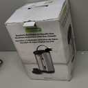 NutriChef 5.2 Qt Electric Water Kettle, Portable, Quick Heating, 5 Liter Digital Kettle with 5 Temperature Settings, Safety Lock, Stainless Steel, 3 Dispensing Options, 8.46" x 11.2" x 16.5"