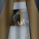 PUSU 15.8" Low Profile LED Ceiling Fans with Light, Reversible Flush Mount with Remote and 6 Winds Speeds Fan Lighting, 3 Colors Dimmable for Bedroom, Garage, Kids, Dinning Room, Kitchen (Gold)