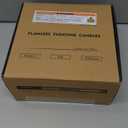 Homemory 48Pack 2 Flameless Led Floating Candles, 200 Hour Plastic Battery Operated Flickering Waterproof Tealights for Cylinder Vases, Centerpieces at Wedding, Party, Pool, Holiday (White Base)