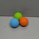 havit Indestructible Squeaky Dog Balls for Aggressive Chewers, Interactive Dog Toys to Keep Them Busy, Rubber Dog Chew Toy for Large Medium Breeds, Outdoor Waterproof (3 Colors)