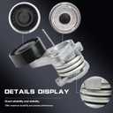 Drive Belt Tensioner kit Serpentine Belt for BMW X3 X5 Z4 128i 325i 325xi 328xi 330i 330xi 525i 525xi 528i 528xi 530i 530xi, 3.0L L6, 2006-2013 Replace 11287628650 11288624196 11287535860