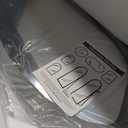 Irregular Asymmetrical Wall Mirror, 48" x 24" Flannel Wrapped Wooden Frame Frame Mirror for Living Room Bathroom Entryway, Hanging or Leaning Against Wall(Grey)