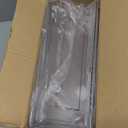 2 Pack Soda Can Organizer for Refrigerator, Stackable Canned Food Pop Cans Container Can Holder Dispenser with Lid for Fridge Rack Freezer, Clear Storage Bins-Holds 12 Cans Each (Clear)