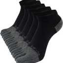 ZAKASA Toe Socks for Men Ankle: No Show Low Cut Toe Socks Individual Five Finger Cotton for Athletic Running 5 Pairs (10-12)