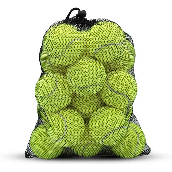 Tennis Balls - 13 Pack 2.5" for Exercise and Fetch; Interactive Toys; Great for Small Breeds