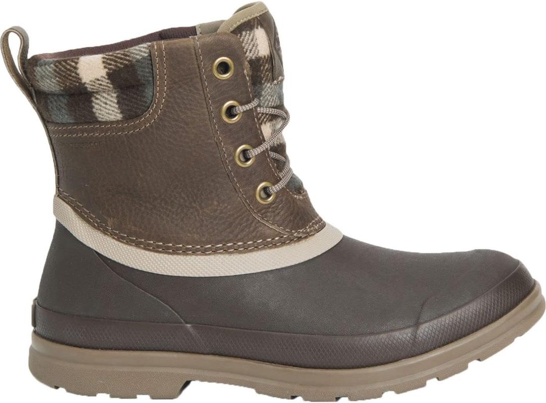 Women's Originals Leather Duck Boot, Brown, Size 11(M)