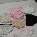 Fruit of the Loom Girls' Cotton Brief Underwear, Multipack 20 Pack, Size 10