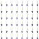 Meconard 48 Pack S14 LED String Light Bulbs, 1 Watt Shatterproof Replacement Bulbs for Patio Outdoor Sting Lights, E26 Medium Screw Base, Warm White 2200K, Non-Dimmable