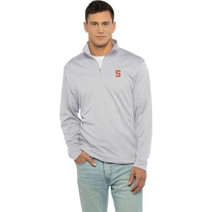 Vantage Apparel NCAA mens Collegiate Micro Mesh Performance Gray 1/4 Zip Pullover (XX-Large, Team Color)