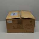 3-Light Semi Flush Mount Ceiling Light, 16" Drum Light with White Fabric Shade, Modern Close to Ceiling Lamp for Living Room Bedroom Dining Kitchen Hallway Entry (Brushed Gold)