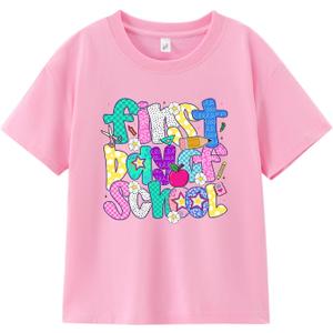First Day of School Kindergarten Pre-K Shirt for Boys Girls Kids Toddlers Back to School Shirt