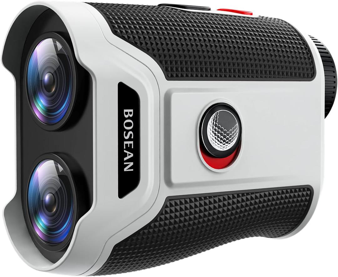 Magnetic Golf Rangefinder with Slope, 1200/1500Yd Range Finder Golf, Switch for Tournament, 7X Magnification Flag Lock, Rechargeable Distance Measurment Device Accessory for Men