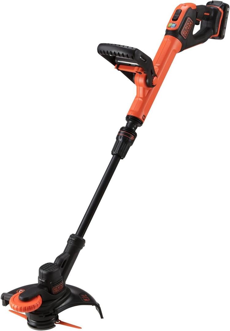 BLACK+DECKER 20V MAX Cordless Resin Blade Trimmer Kit with Battery and Charger Included (BCRB922H1)