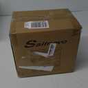 Sailnovo Pasta Maker Machine, 180 Roller Pasta Maker, 9 Adjustable Thickness Settings 2-in-1 Noodles Maker with Rollers and Cutter, Perfect for Spaghetti, Fettuccini, Lasagna or Dumpling Skin Silver