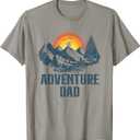 Adventure Dad Hiking Father T-Shirt (Small)