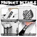 Patelai 4 Pcs Cheerleader Gifts Set Cheer Tote Bag 20 oz Tumbler Women Makeup Bag Keychain Stuff Accessories for Cheerleader