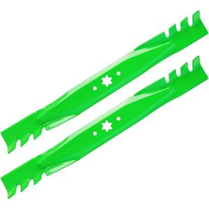 942-04308-X Lawn Mower Blade Set Replace OEM 942-04308 942-0616 742-0616 942-04126 Compatible with Cub Ca det MTD Troy Bi lt 42'' Cut Deck for RZT42 LTX1042KW XT2-LX42 TB42 T105 2 PCS