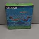 SLOOSH Inflatable Pool Floats Adult,2 Pack Pool Chairs with Cup Holders,Blow up Floats Chair,Hammock Noodle Mat for Relaxing Summer Water Fun Swimming Party Beach