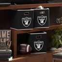 Franklin Sports NFL Storage Bins - Collapsible Cube Container + Basket - NFL Office, Bedroom + Living Room - 11"x11"