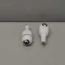 2K Light Bulb Security Camera,5G&2.4GHz WiFi 360 Motion Tracking, Color Night Vision, Alexa Compatible, Wireless WiFi Security Camera with Two-Way Audio, SD/Cloud Storage and Smart Alerts