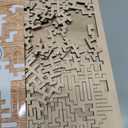 WOODSTERS Mind Bending Wooden Jigsaw Puzzle - Difficult Challenging Impossible Puzzles for Adults, Advanced Hard Jigsaw Puzzles - Aztec Labyrinth - 130 Pieces