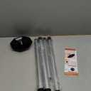 Golf Travel Support Pole,Aluminium Golf Support Rod,Golf Travel Bag Support System to Protect Clubs from Impacts (Black)