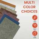Majestic Giftware PVC Faux Leather Fabric 3 Yard (G9-54X108) | Late Stucco Synthetic Vinyl Faux Leather Sheets by The Yard for DIY Crafts, Upholstery | Waterproof & Easy to Clean
