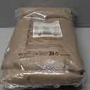 H.VERSAILTEX Linen Curtains 100% Blackout Curtains for Bedroom 96 inch Long Full Light Blocking Nature Linen Blended Window Curtains for Living Room Nickel Grommet (2 Panels, Heathered Sand)