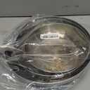 LOLYKITCH 8+10+12 Inch Tri-Ply Stainless Steel Frying Pan Set Professional Skillet Fast & Even Heating, Induction & Oven Safe Cookware for Modern Home Kitchens, Detachable Handle