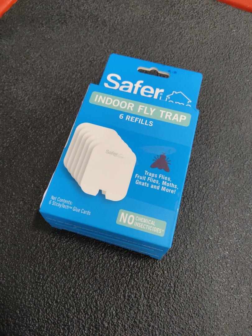 Safer Home SH506 Trap Refill Pack of Glue Cards for SH502 Indoor Fly Trap, 6 Count (Pack of 2)