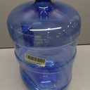 Brio B.P.A. Free 5 Gallon Plastic Crown Cap Reusable Water Bottle Container