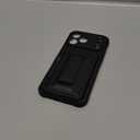 Oterkin for iPhone 17 Pro Max Wallet Case [4-5 Card Holder] [Kickstand] [Full Camera Protection] [RFID Blocking] [Military Grade Protection] Shockproof Rugged Case for iPhone 17 Pro Max, Black