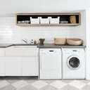 FloorPops x Chris Loves Julia 12-in by 12-in Bonneville Beige Peel and Stick Floor Tiles, FP5061