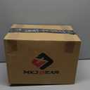 Motorcycle Helmet,Motorcycle Dual Visor Flip up Modular Full Face Helmet JR-815,DOT Approved Motorbike Helmet with 2 Visors for Adults Men Women(M,Matte Red Evolve)