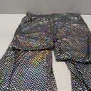 Womens Sequin Flare Pant Sparkly High Waisted Leg Bell Bottom Glitter Trousers Night Out Clubwear-X-Large