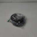 2Pcs 8 Inch Black Wheels for Walker - Universal Hard Rubber Walker Wheels Replacement, Fit Drive Rollator & Wheelchair Wheel, All-Floor Safe Rolling, Essential Walker Accessories