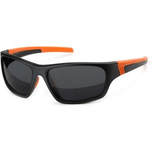 Men's Polarized UV400 Cycling Sunglasses - Ultralight Wraparound, Perfect for Bike Riding, Trekking, & Outdoor Sports